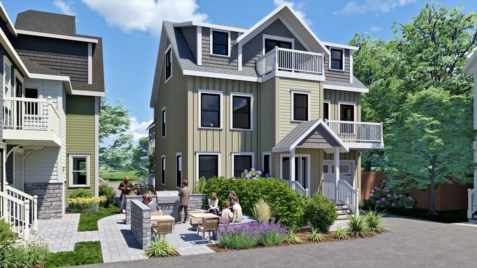 Exterior, Facade, Queen Anne Victorian