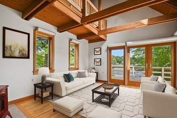 Interior, Living room, Wooden Beams, Wooden Ceilings, Wood Texture Flooring