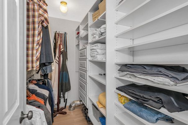 Interior, Walk-in Closets, Wood Texture Flooring