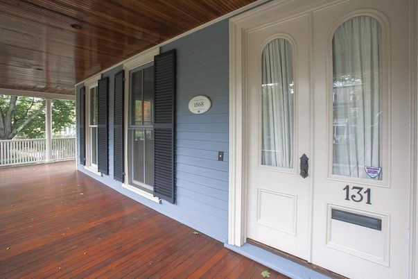 Exterior, Wood Texture Flooring