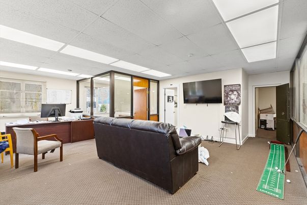 Home Office, Interior, Recessed Lighting