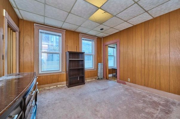 Empty room, Interior, Wooden Walls