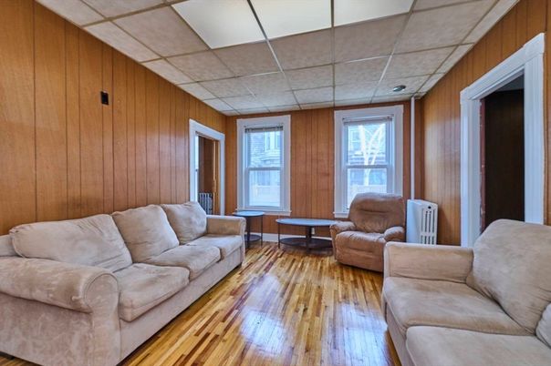 Interior, Living room, Wood Texture Flooring, Wooden Walls