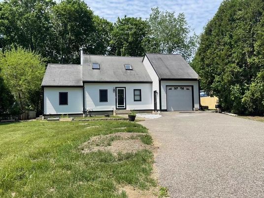 Attached, Backyard, Exterior, Facade, Cape Cod