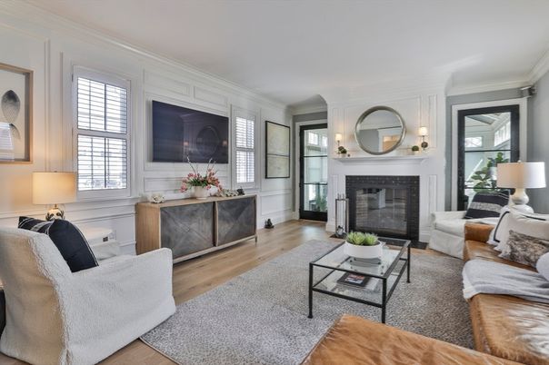 Fireplace, Interior, Living room, Wood Texture Flooring