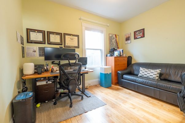 Home Office, Interior, Wood Texture Flooring