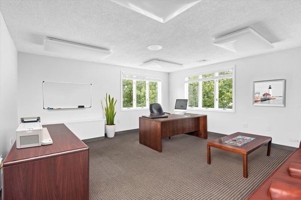 Home Office, Interior, Recessed Lighting