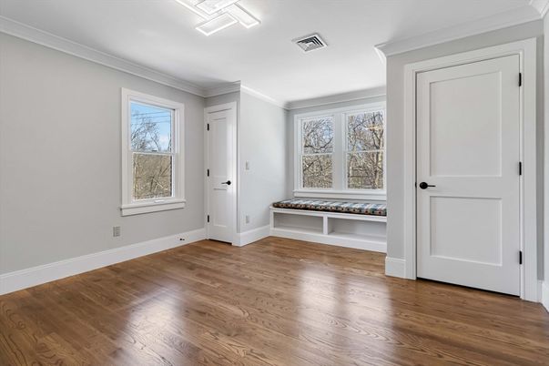 Empty room, Interior, Wood Texture Flooring