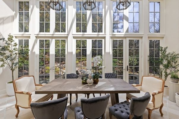 Dining room, Interior, Pendant Lights