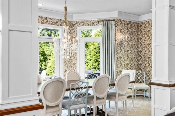 Dining room, Interior, Pendant Lights, Recessed Lighting