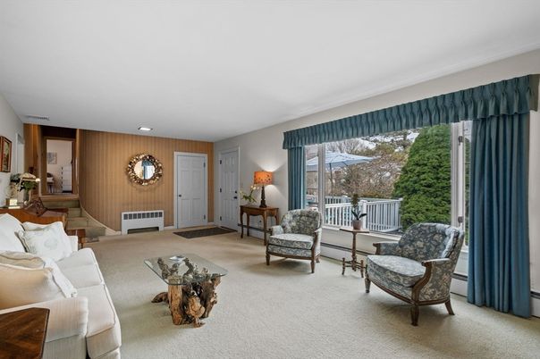 Interior, Living room, Recessed Lighting, Wooden Walls