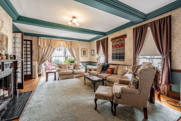 Fireplace, Interior, Living room, Wood Texture Flooring