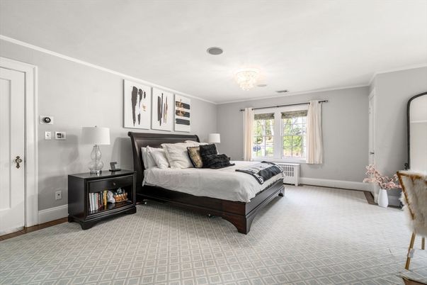 Bedroom, Chandelier, Interior