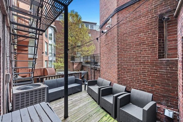 Exterior, Wood Texture Flooring