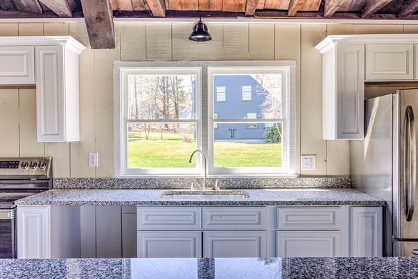 Interior, Kitchen, Wooden Beams