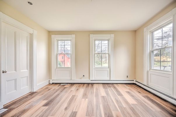 Empty room, Interior, Wood Texture Flooring