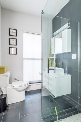 Bathroom, Glass Shower, Interior