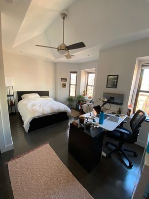 Bedroom, Home Office, Interior, Wood Texture Flooring