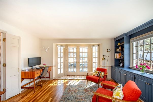 Home Office, Interior, Living room, Wood Texture Flooring