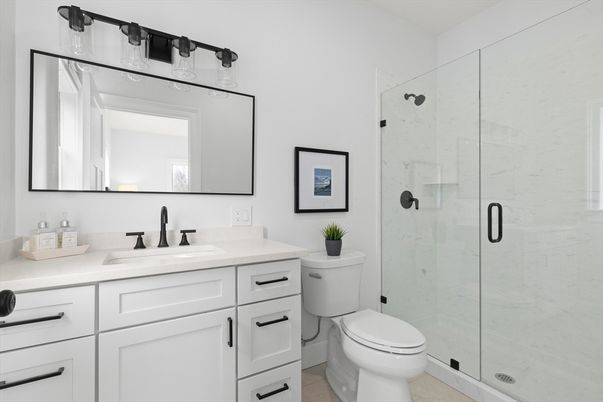 Bathroom, Glass Shower, Interior