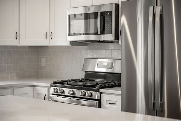 Interior, Kitchen, Stainless Steel Appliances