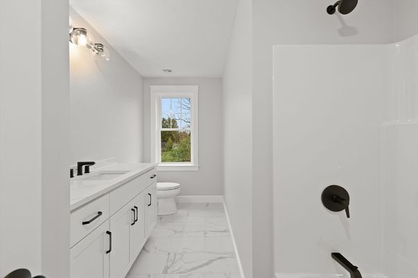 Bathroom, Dual Sink Vanities, Interior, Marble