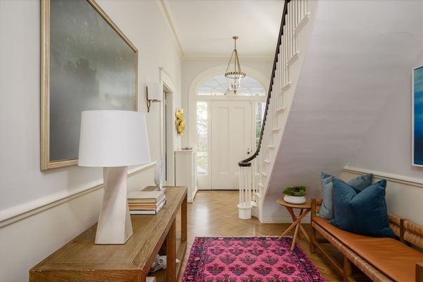 Interior, Pendant Lights, Wood Texture Flooring