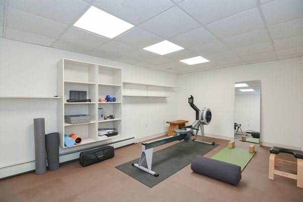 Fitness Equipment, Interior, Recessed Lighting
