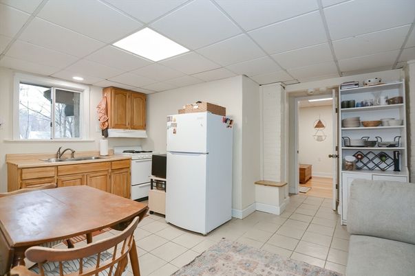 Dining room, Interior, Kitchen, Recessed Lighting