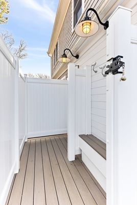 Exterior, Wood Texture Flooring