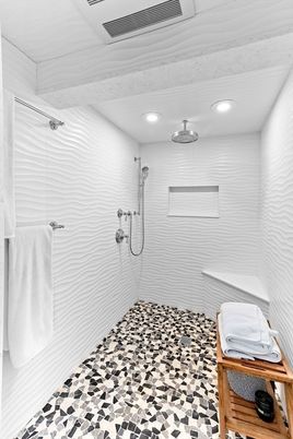Bathroom, Interior, Recessed Lighting