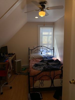 Bedroom, Home Office, Interior, Recessed Lighting, Wood Texture Flooring