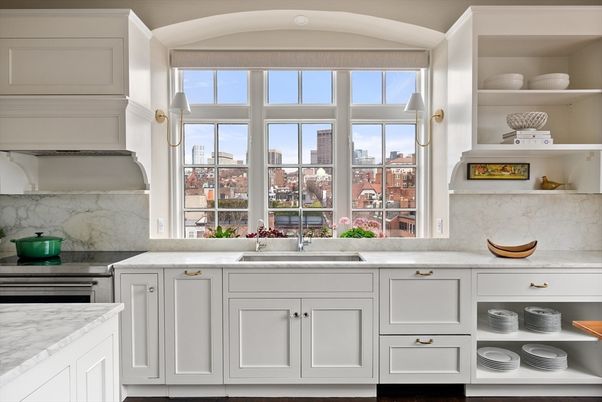 Interior, Kitchen, Marble Walls