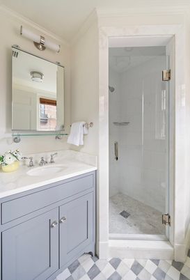 Bathroom, Glass Shower, Interior
