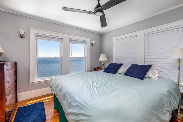 Bedroom, Interior, Water, Wood Texture Flooring