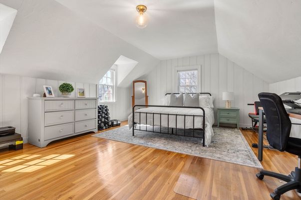 Bedroom, Home Office, Interior, Wood Texture Flooring