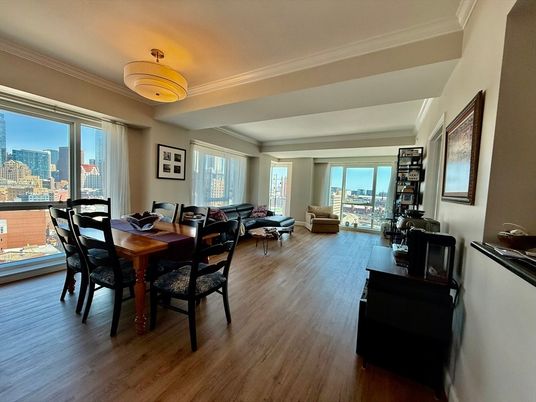 Dining room, Interior, Living room, Wood Texture Flooring
