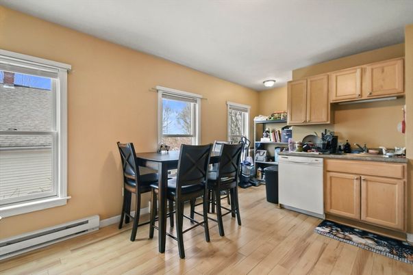 Dining room, Interior, Kitchen, Wood Texture Flooring