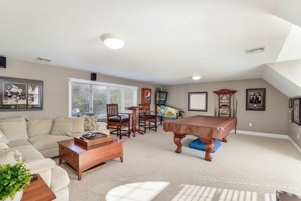 Billiard Table, Game Room, Interior, Living room