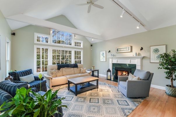 Fireplace, Interior, Living room, Wood Texture Flooring