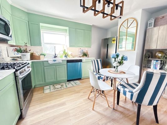 Dining room, Interior, Kitchen, Wood Texture Flooring