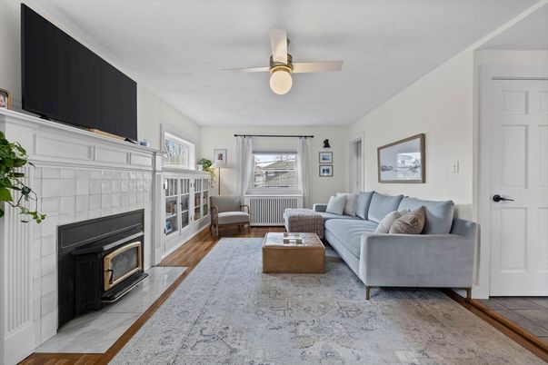 Fireplace, Interior, Living room, Wood Texture Flooring
