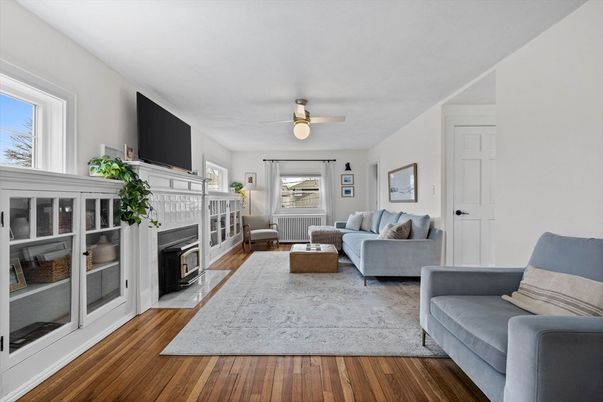 Fireplace, Interior, Living room, Wood Texture Flooring