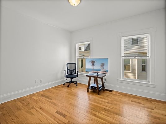 Home Office, Interior, Wood Texture Flooring