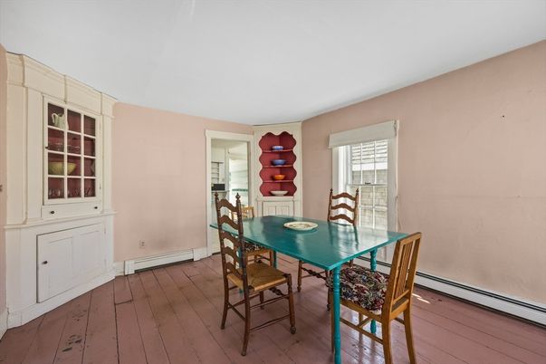 Dining room, Interior, Wood Texture Flooring