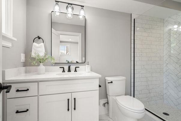 Bathroom, Glass Shower, Interior