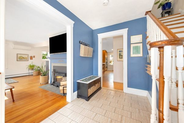 Fireplace, Interior, Wood Texture Flooring