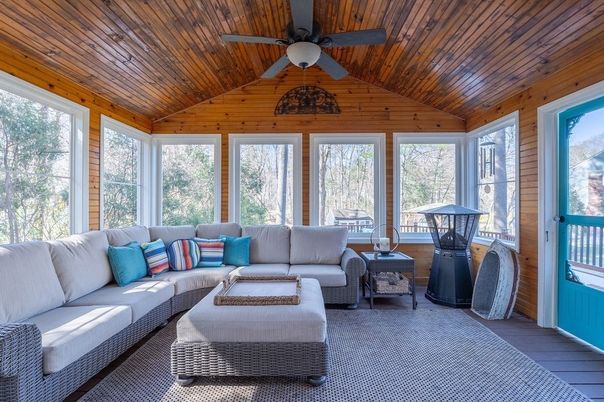 Interior, Living room, Sun Room, Wooden Ceilings, Wood Texture Flooring, Wooden Walls