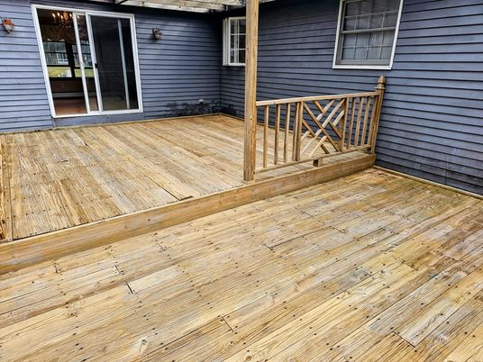 Exterior, Wood Texture Flooring
