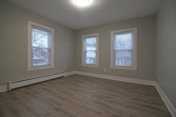 Empty room, Interior, Wood Texture Flooring